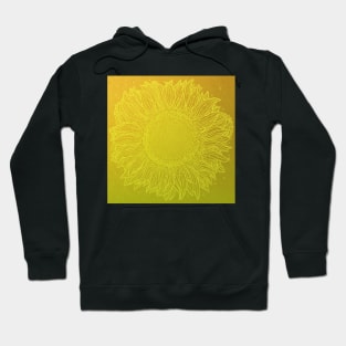 Radiant Yellow Sunflower Hoodie